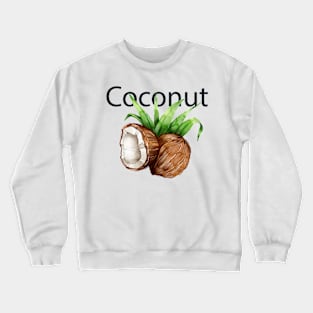 Coconut Graphic Crewneck Sweatshirt